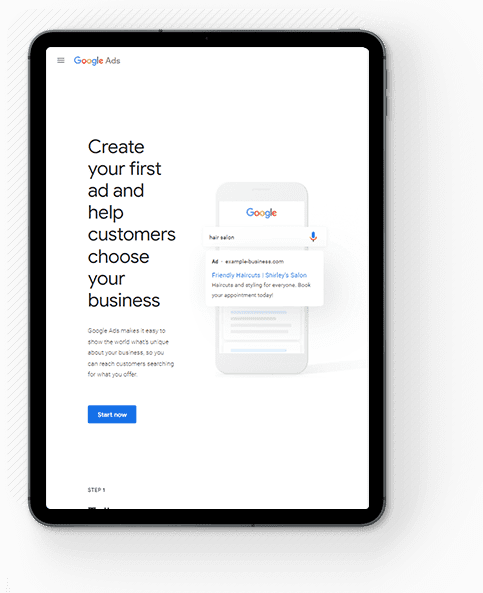 An example of effective contextual advertising setup (Google Ads) by Dlz-Wal web studio team.