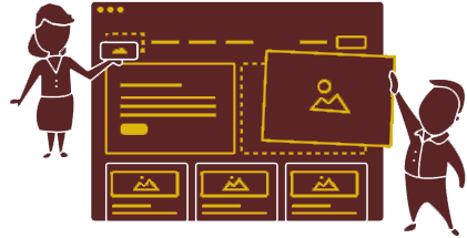 Image showing Dlz-Wal web studio's integrated approach